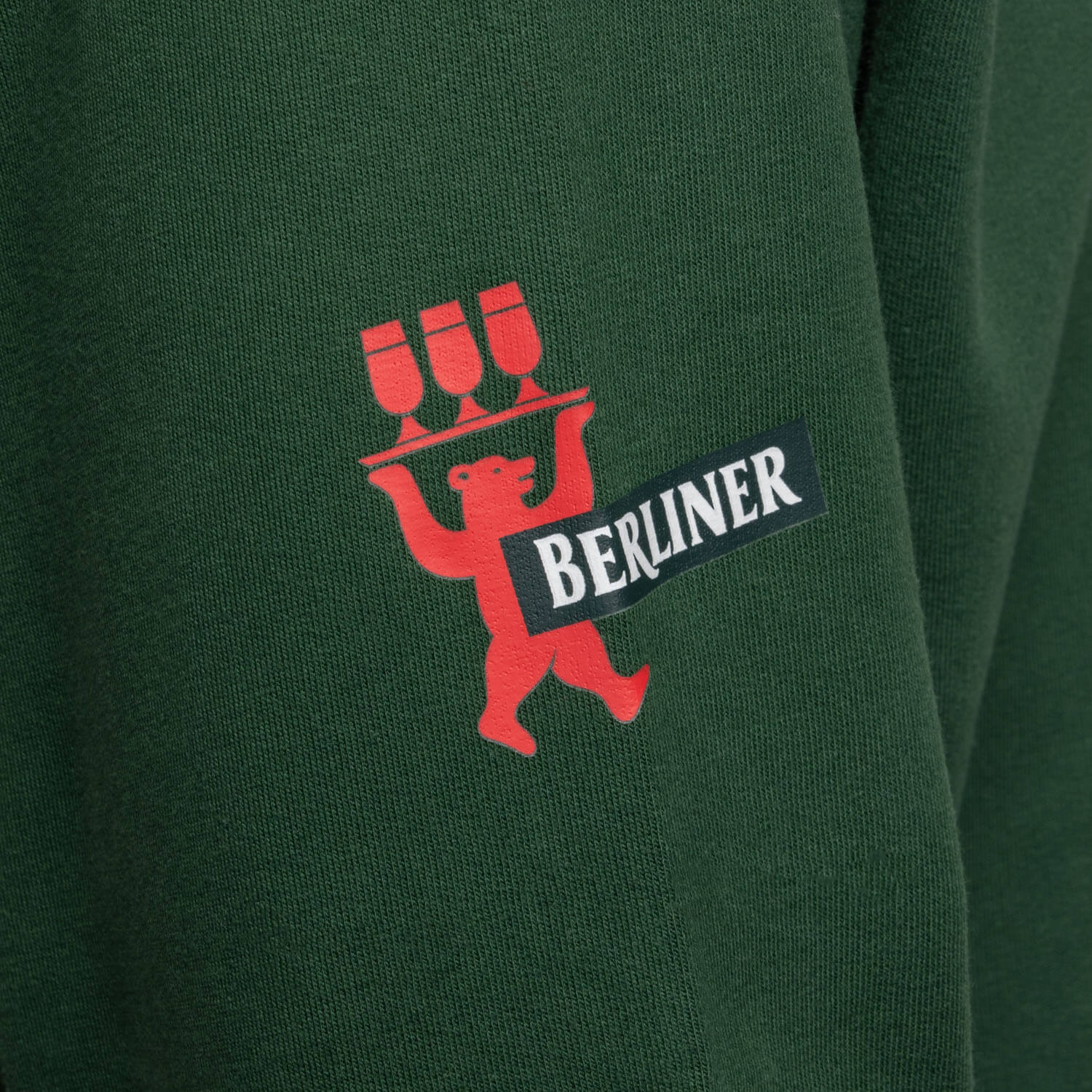 Berliner Pilsner Herren Hoodie "Bär", Gr. M