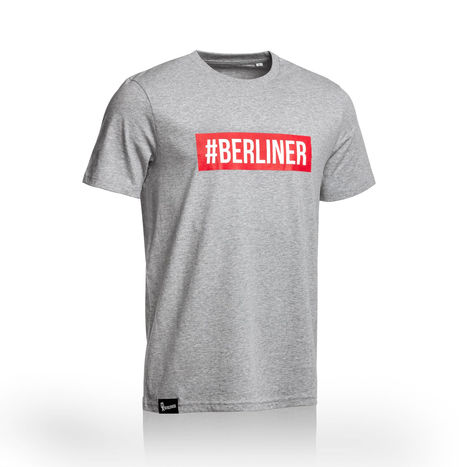 Berliner Pilsner T-Shirt, Motiv #BERLINER, hellgrau, Gr. S